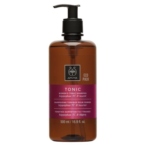 Apivita Eco Pack Women's Tonic Shampoo 500ml.