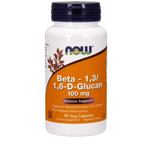 Now Foods Beta 1.3/1.6 D-Glucan 100mg 90caps