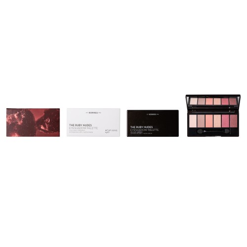 Volcanic Minerals Eyeshadow Palette The Ruby Nudes 6gr