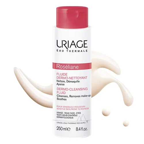 Uriage Roseliane Fluide Dermo-Nettoyant 250ml