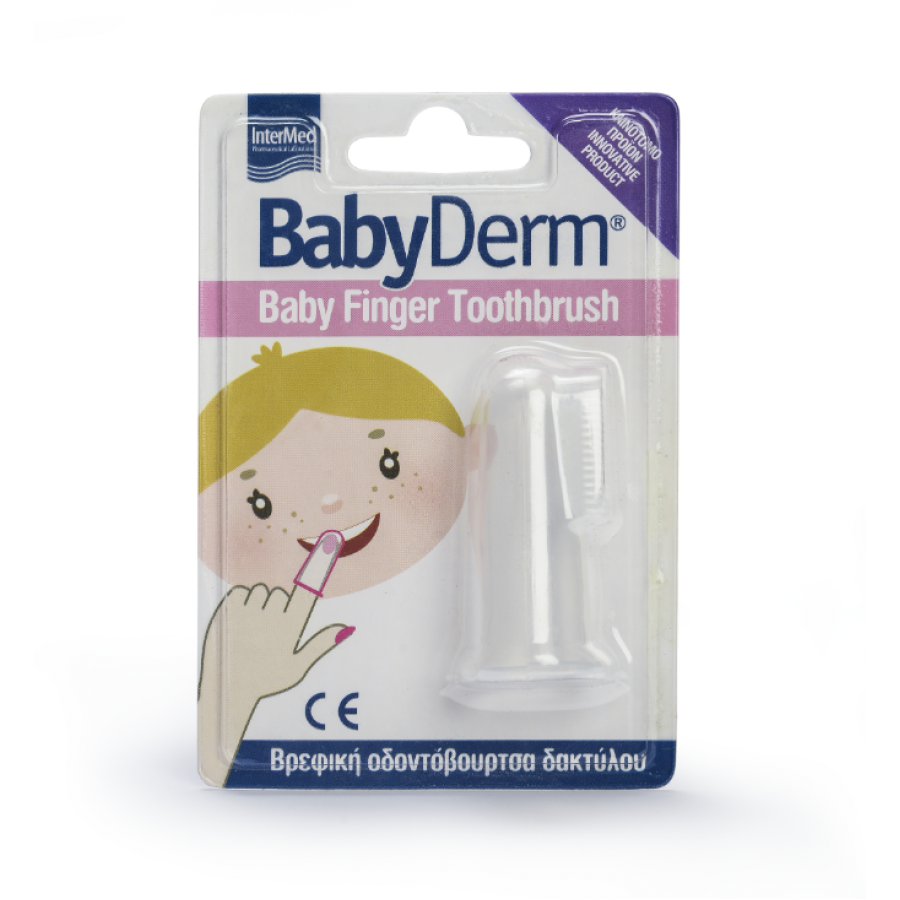 Intermed Babyderm Baby Finger Toothbrush 1τμχ