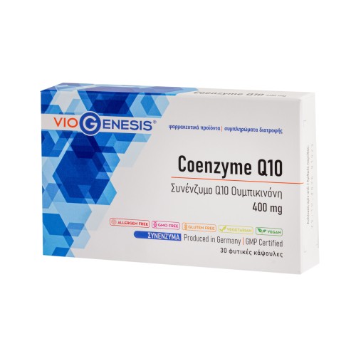 Viogenesis Coenzyme Q10 400mg 30Caps