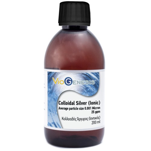  Viogenesis Colloidal Silver 25 ppm 200 ml