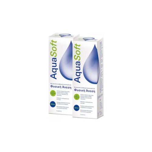 Aqua Soft Υγρό Φακών 360ml+360ml