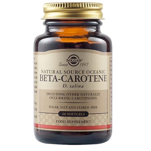 Solgar Natural Source Oceanic Beta Carotene 60softgels