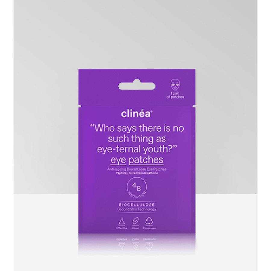 Clinea Anti-Ageing Biocellulose Eye Patches 1 Pair
