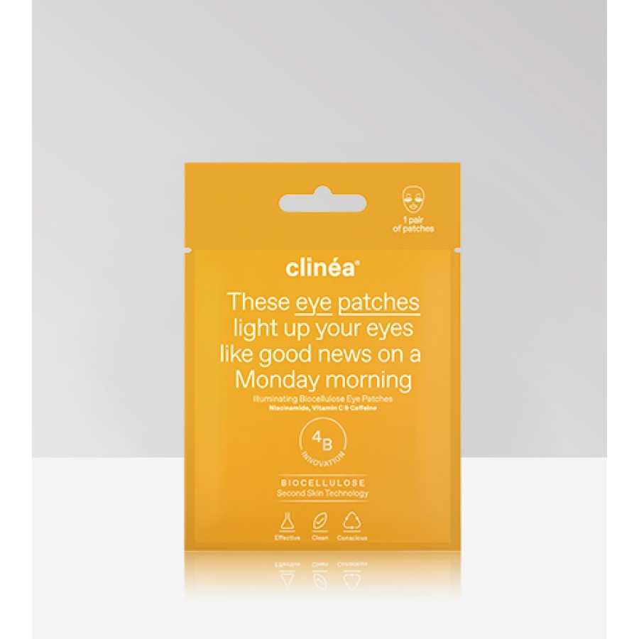 Clinea Illuminating Biocellulose Eye Patches 1 Pair