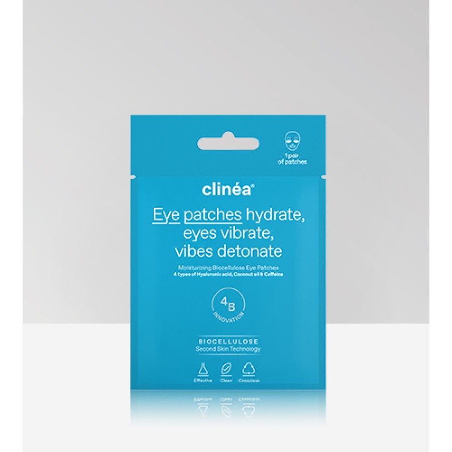 Clinea Moisturizing Biocellulose Eye Patches 1 Pair