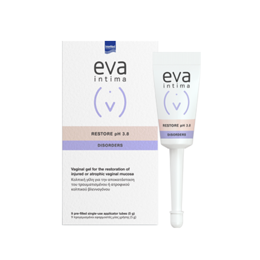 Eva Restore Vaginal  Gel 9 Προγεμισμένα Σωληνάρια