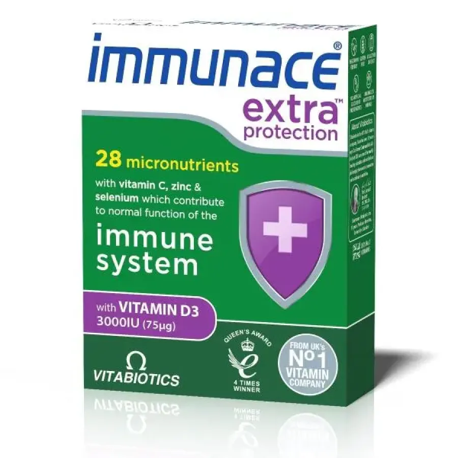 Vitabiotics Immunace Extra Protection 30 Tablets