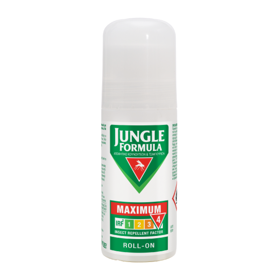 Jungle Formula Maximun Αντικουνουπικό  Roll-On 50ml