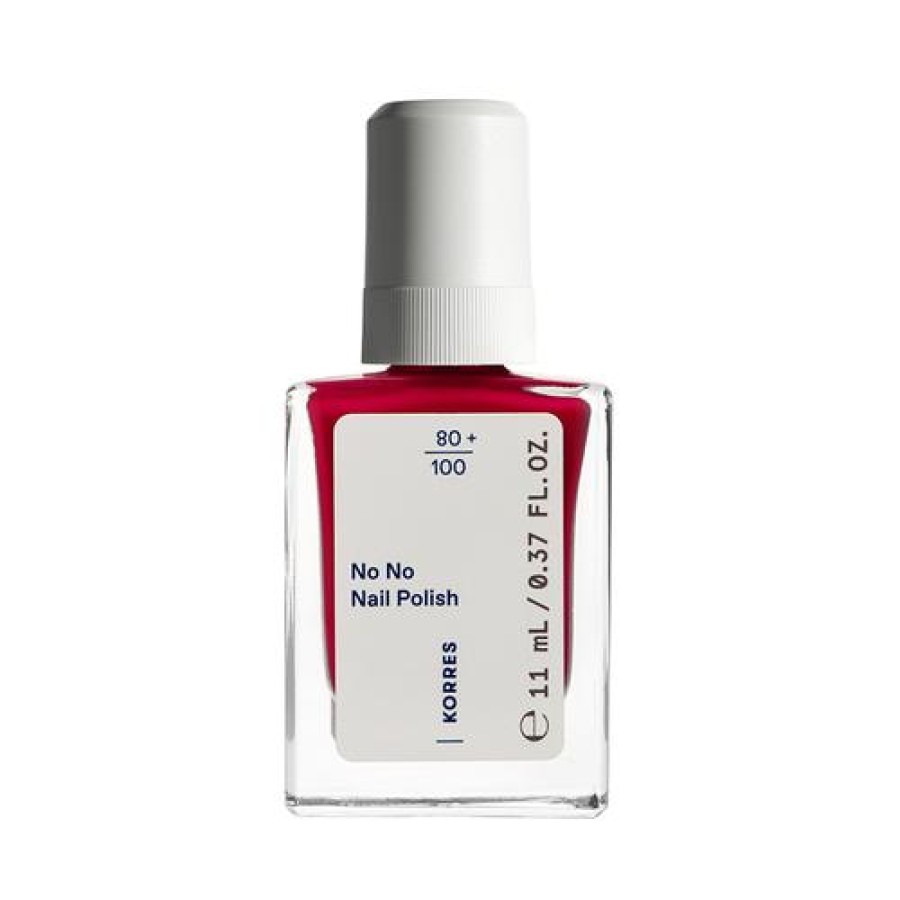 Korres No No Nail Polish 48 Coral Red 11ml.