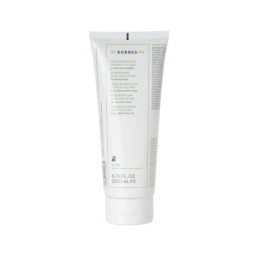 Korres Conditioner Με Αλόη και Δίκταμο για Κανονικά Μαλλιά 200ml