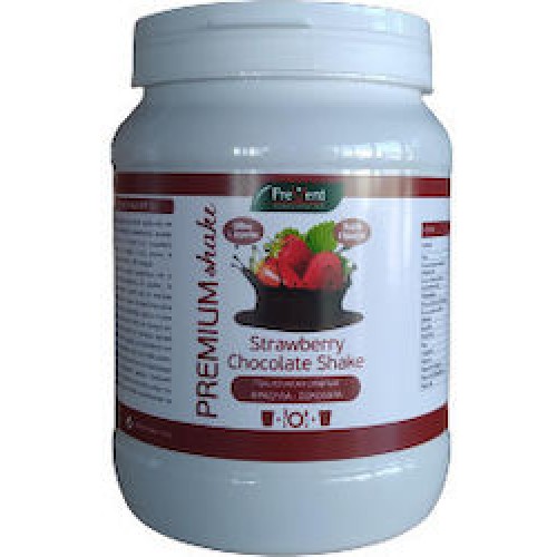 Prevent Premium Shake Φράουλα Σοκολάτα 430gr 