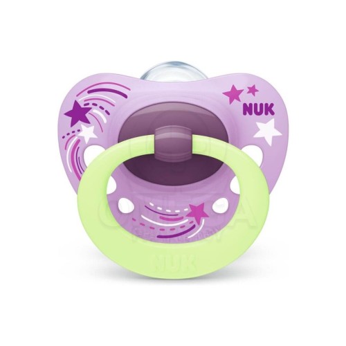 Nuk Signature Night Πιπίλα Σιλικόνης 18-36m