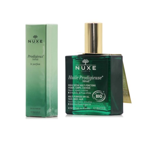 Nuxe Prodigieux Neroli Set Le parfum 50ml. + Huile Prodigieuse Neroli dry oil 100ml.