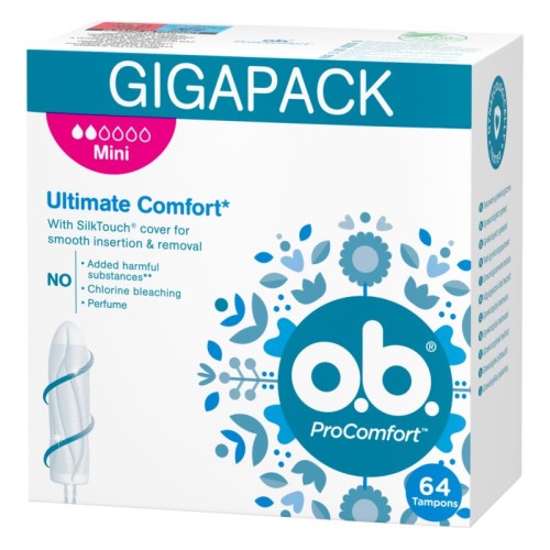 O.B. ProComfort Mini Tampon 8 Pieces