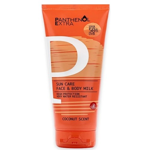 Panthenol Extra Suncare Face and Body Milk SPF50+, 100ml.