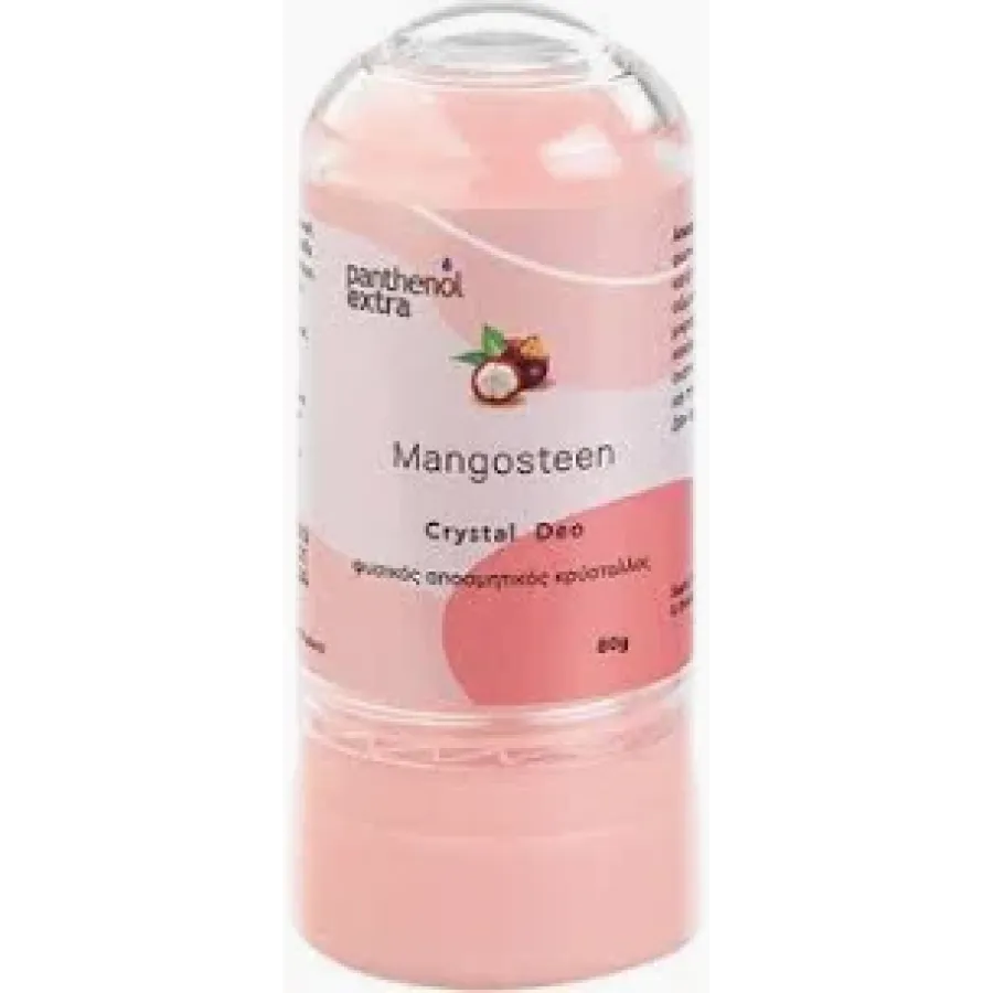 Panthenol Extra Mangosteen Φυσικός Αποσμητικός Κρύσταλλος 80gr Panthenol Extra Mangosteen Φυσικός Αποσμητικός Κρύσταλλος 80gr