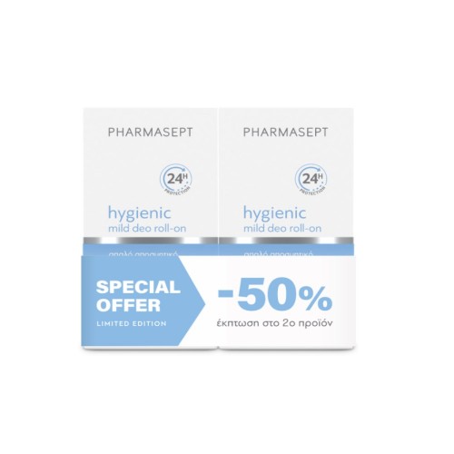 Pharmasept Hygienic Mild Deo Roll-on 2x50ml