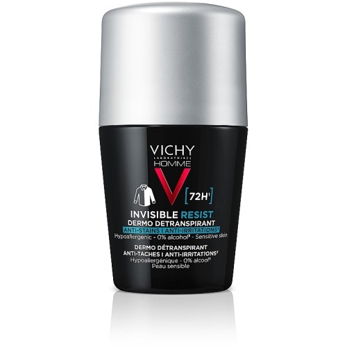 Vichy Homme Deodorant Roll-On Invisible Resist 72h 50ml