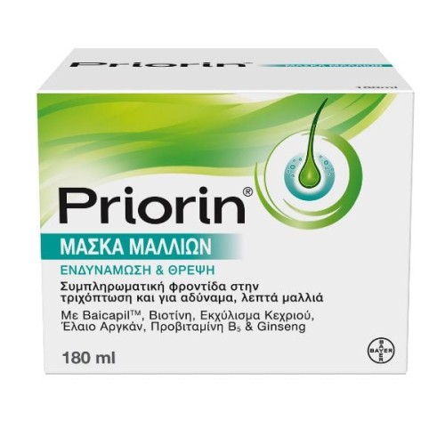 Priorin Μάσκα Μαλλιών 180ml