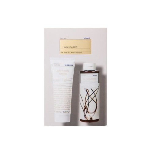 Korres Saffron Orris Γαλάκτωμα Σώματος 125ml + Αφρόλουτρο 250ml