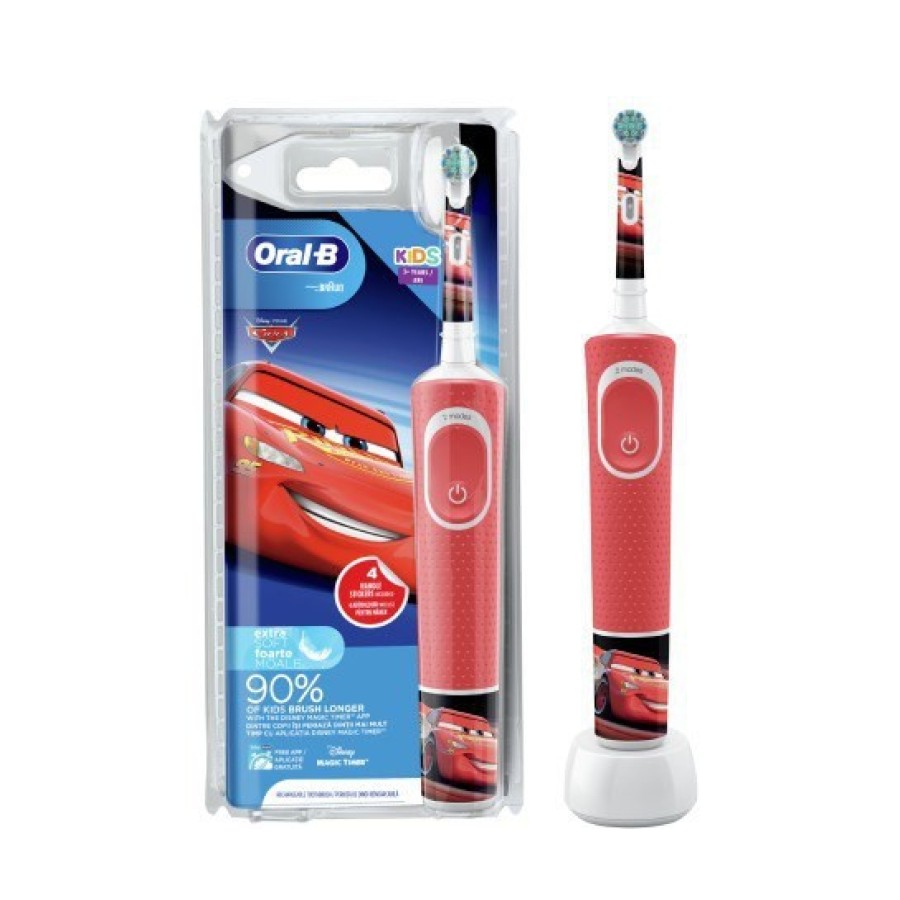 Oral-B Vitality 100 Cars Kids 3+years Ηλεκτρική Οδοντόβουρτσα