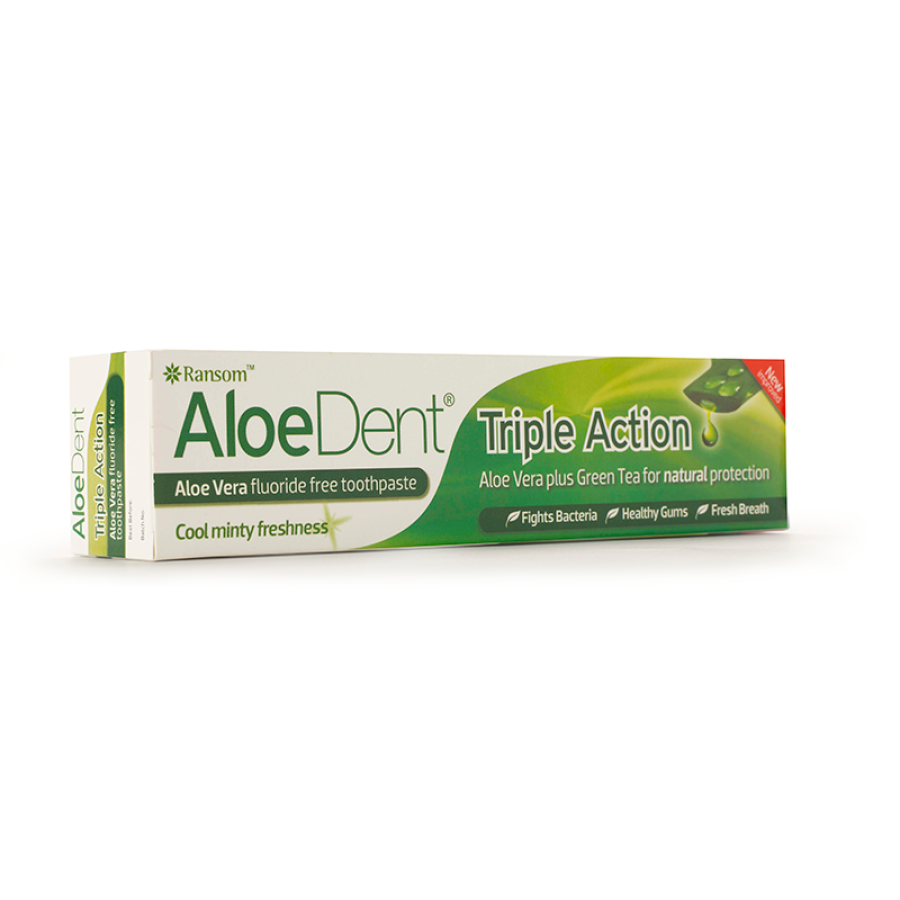 Optima Aloe Dent Triple Action Οδοντόκρεμα 100ml + 100ml