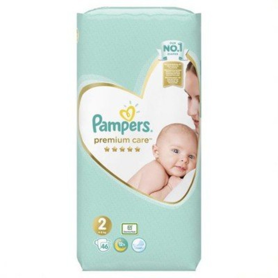 Pampers Premium Care No 2 (4-8Kg) 46 pcs