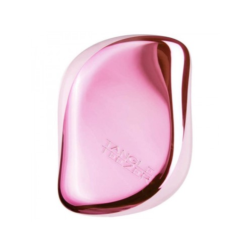Tangle Teezer Βούρτσα Μαλλιών Compact Styler Baby Pink Chrome 1τμχ