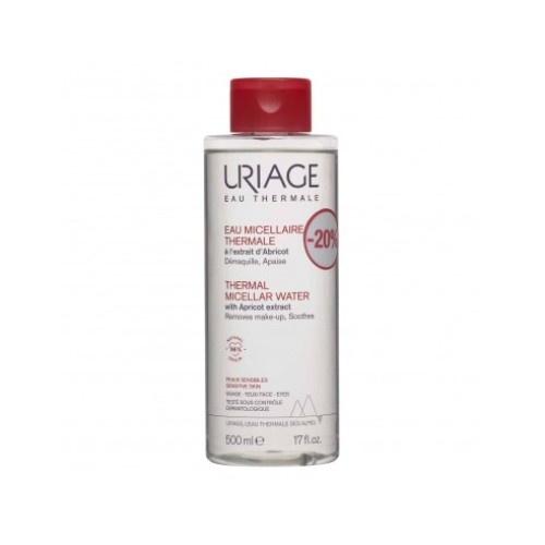 Uriage Eau Thermal Micellar Water Sensitive Skin 500ml -20%