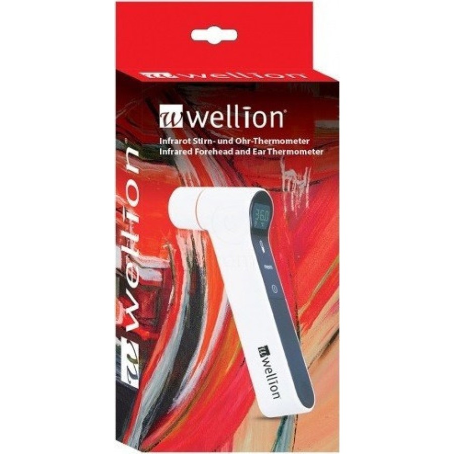 Wellion infrared Forehead and Ear Thermometer  Θερμόμετρο Υπερήθρων