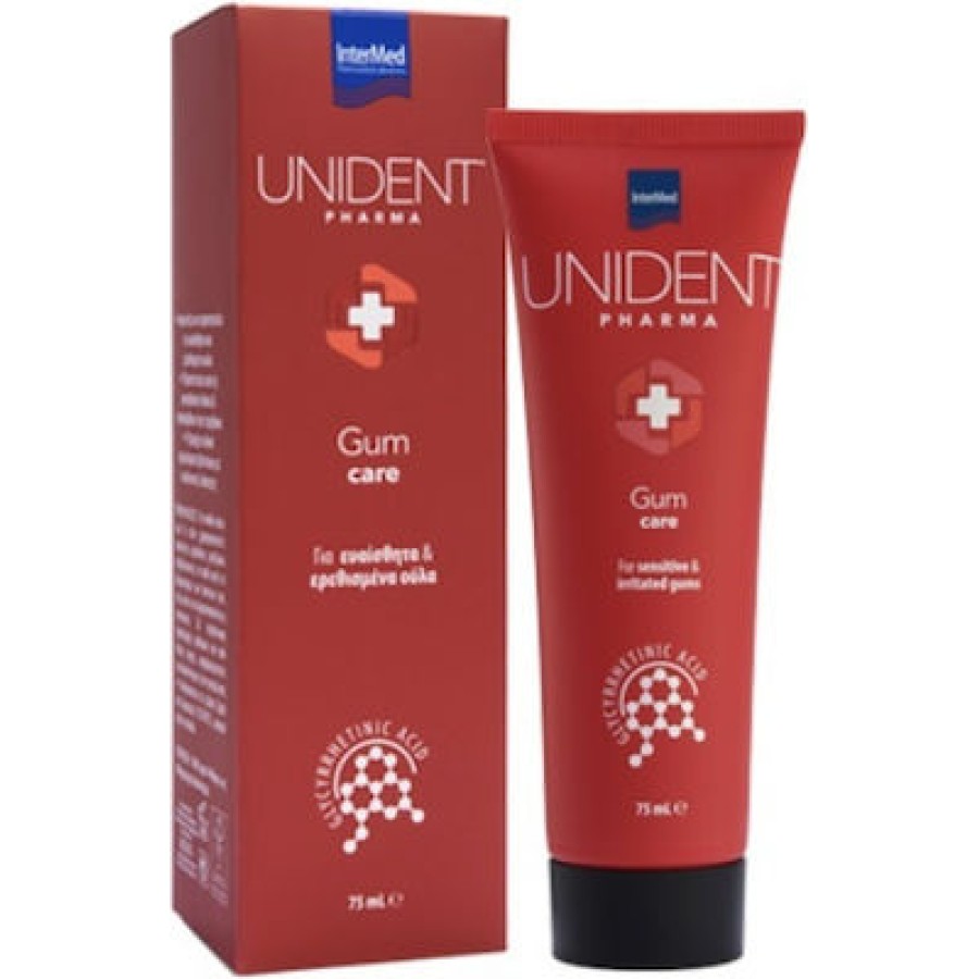 Intermed Unident Phatma Gum Care Οδοντόκρεμα 75ml