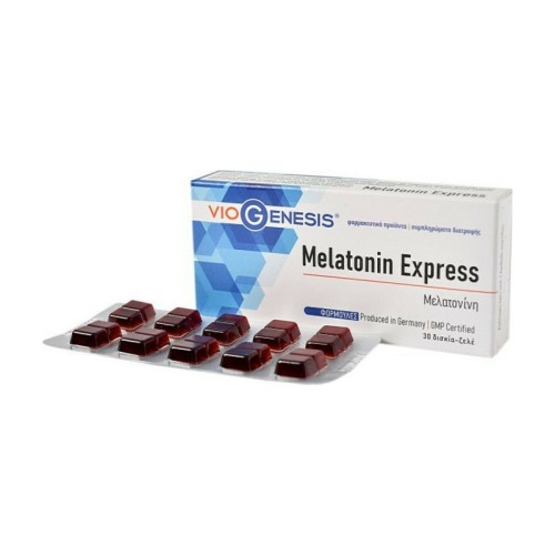 Viogenesis Melatonin Express 30 Δισκία