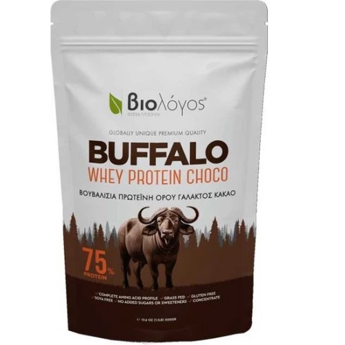 Βιολόγος Buffalo Whey Choco Protein 500gr