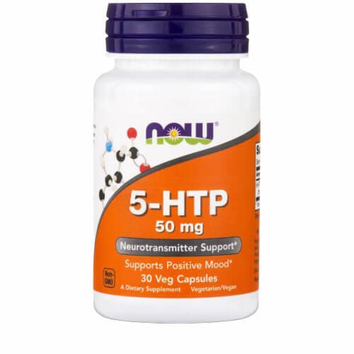 NOW 5-HTP 50MG 30CAPS