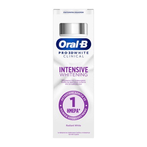 Oral‑B Pro 3D White Clinical Intensive Whitening Toothpaste 75 ml