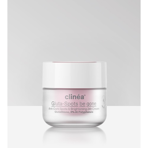 Clinea Gluta-Spots be gone Cream- 24ωρη Κρέμα Λάμψης και Δράσης κατά των Σκούρων Κηλίδων, 50ml