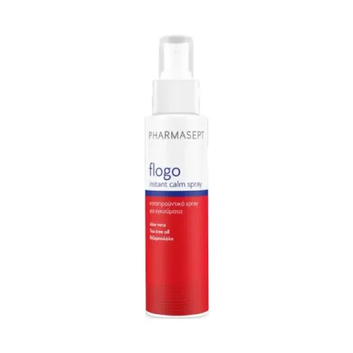 Pharmasept Flogo Instant Calm Spray Σπρέι Πρoσώπου-Σώματος για Ερεθισμούς & Εγκαύματα 100ml