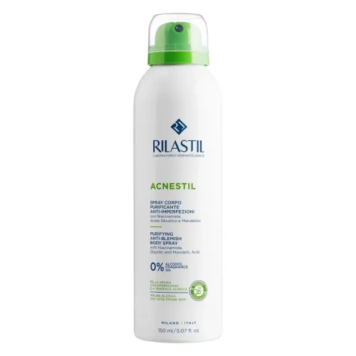Rilastil Acnestil Purifying Anti-Blemish Body Spray Καταπραϋντικό Σπρέι Σώματος κατά της Ακμής 150ml