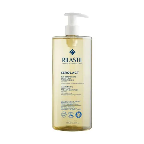 Rilastil Xerolact Cleansing Oil Protective & Anti-Irritation 1000ml