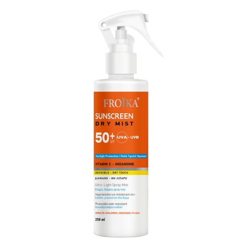 Froika Sunscreen Dry Mist Face & Body SPF50 Spray 250ml