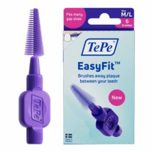 TePe EasyFit M/L Μεσοδόντια Βουρτσάκια 6τμχ