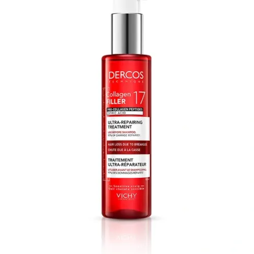 Vichy Dercos Collagen 17 Filler Ultra-Repairing Treatment Pre-Shampoo 150ml