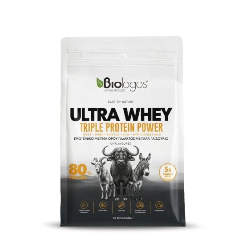Βιολόγος Ultra Whey Triple Protein Power 500gr