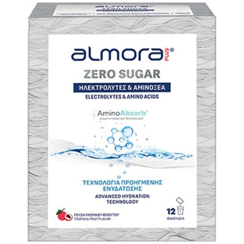 Almora Plus Zero Sugar Ηλετρολύτες & Αμινοξέα 12 sachets