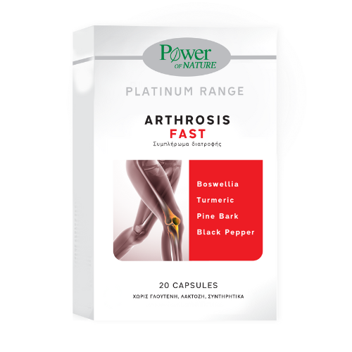 Power Of Nature Platinum Range Arthrosis Fast 20caps