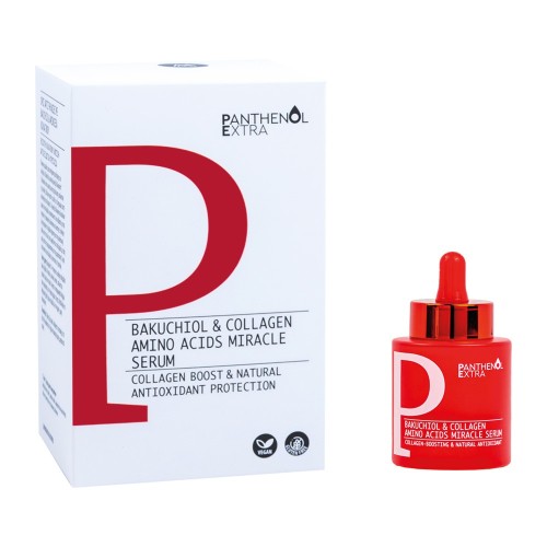 Panthenol Extra Face Bakuchiol & Collagen Amino Acids Miracle Serum 30ml