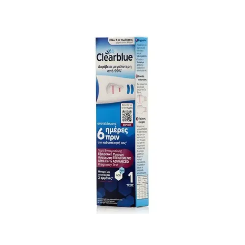 Clearblue Τεστ Εγκυμοσύνης για Εξαιρετικά Πρώιμη Ανίχνευση 1τμχ